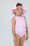Load image into Gallery viewer, Gingham Pink Frilled Swimsuit