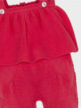 Load image into Gallery viewer, Knit Cherry Dungarees