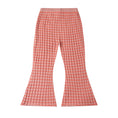 Load image into Gallery viewer, Gingham Flared Trousers