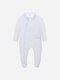 Load image into Gallery viewer, White Jersey Babygrow