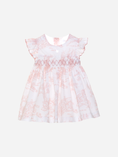 Load image into Gallery viewer, Pink Toile Du Jouy Dress