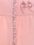 Load image into Gallery viewer, Pink Velour Babygrow
