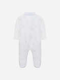 Load image into Gallery viewer, White Teddy Jersey Babygrow