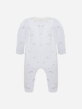 Load image into Gallery viewer, White Velour Sheep Babygrow