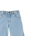 Load image into Gallery viewer, Wide Leg Denim Jeans with Side Vents