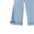 Load image into Gallery viewer, Wide Leg Denim Jeans with Side Vents