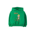 Load image into Gallery viewer, M For Monkey Print Hooded Jersey Fleece Pullover