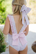 Load image into Gallery viewer, Pink Ditsy Floral Swimsuit