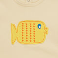 Load image into Gallery viewer, Drake Sandy Fish Applique T Shirt