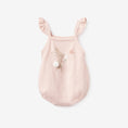 Load image into Gallery viewer, Flutter Sleeve Bunny Baby Bubble Romper