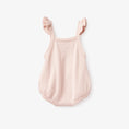 Load image into Gallery viewer, Flutter Sleeve Bunny Baby Bubble Romper