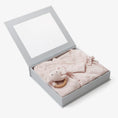 Load image into Gallery viewer, Blush Pink Baby Layette Set With Box