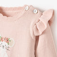 Load image into Gallery viewer, Meadow Mouse Sweater and Footed Pant Set