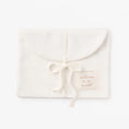 Load image into Gallery viewer, Whisper White Velour Welcome to the World Bag Set