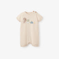 Load image into Gallery viewer, Pond Friends Knit Shortall Romper