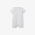 Load image into Gallery viewer, Pale Blue Bunny Knit Shortall Romper