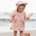 Load image into Gallery viewer, Pale Pink Seaside Safari Terry Beach Coverup