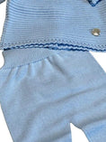 Load image into Gallery viewer, Knitted Baby Footed Set