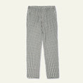 Load image into Gallery viewer, Blue Gingham Linen Kid Pants