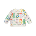 Load image into Gallery viewer, Recycled Cotton Beach Kid Sweatshirt