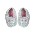 Load image into Gallery viewer, Crochet hippo baby booties