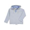 Load image into Gallery viewer, Blue St. Ives Gauze Hooded Top
