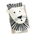 Load image into Gallery viewer, Lion Organic Cotton Jacquard Sweater Knit Baby Blanket