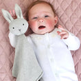 Load image into Gallery viewer, Bobble Knit Baby Blanket & Lovey Gift SET