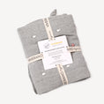 Load image into Gallery viewer, Bobble Knit Baby Blanket & Lovey Gift SET