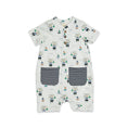 Load image into Gallery viewer, Mouse Sailor Pocket Short Romper