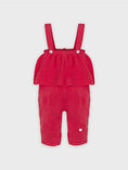Load image into Gallery viewer, Knit Cherry Dungarees