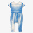 Load image into Gallery viewer, Cabin Blue Stripe Jumpsuit