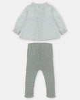 Load image into Gallery viewer, Porcelana Blouse and Knit Leggings Set