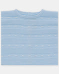 Load image into Gallery viewer, Dolcezza Blue Knit Layette Set