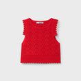 Load image into Gallery viewer, Red Knit Top