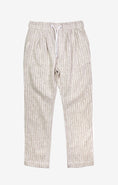 Load image into Gallery viewer, Beige Striped Resort Pant