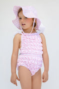 Load image into Gallery viewer, Gingham Pink Frilled Swimsuit
