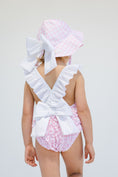 Load image into Gallery viewer, Gingham Pink Frilled Swimsuit
