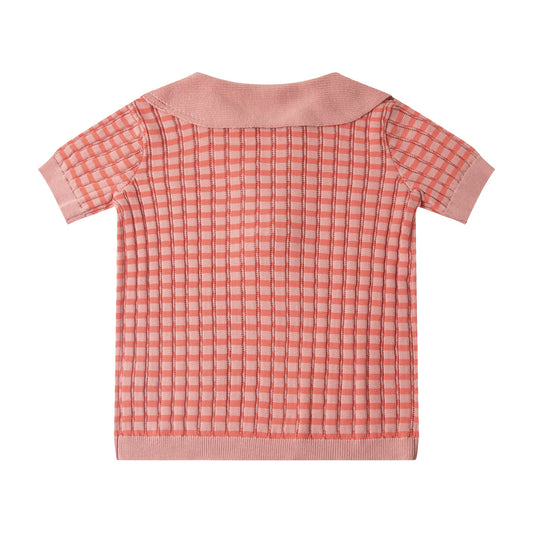 Gingham Sailor Top