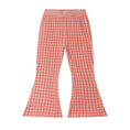 Load image into Gallery viewer, Gingham Flared Trousers
