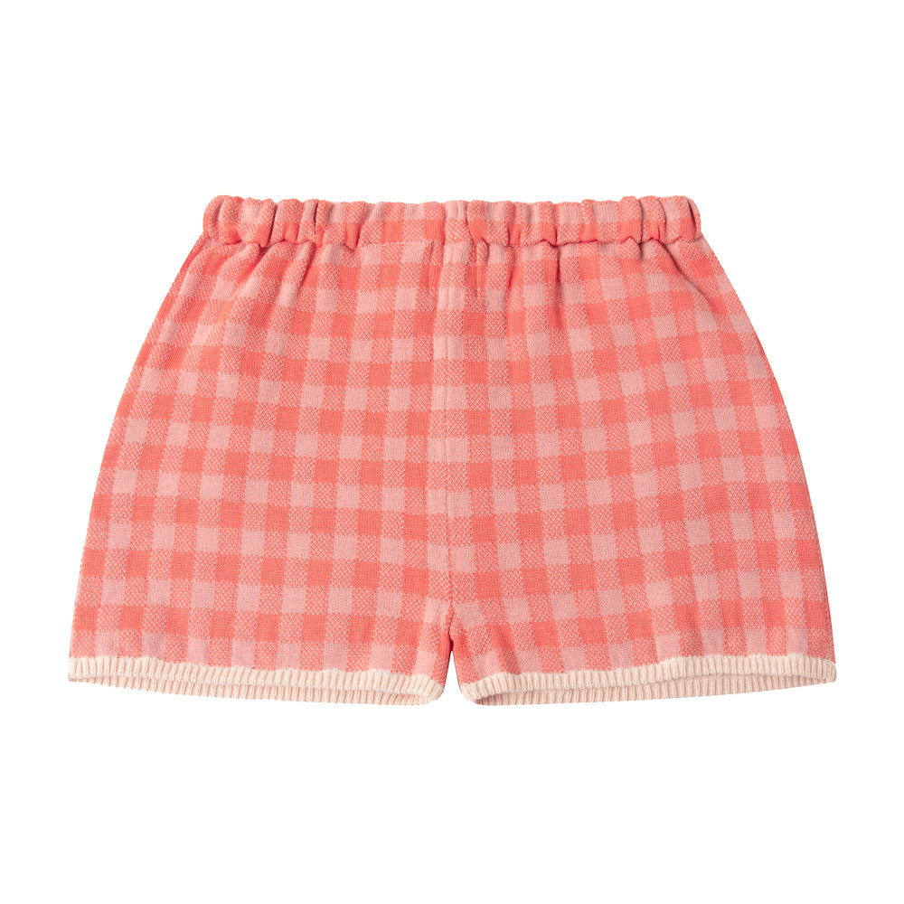 Gingham Coloured Shorts