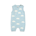 Load image into Gallery viewer, Clouds Jacquard Knit Baby Romper
