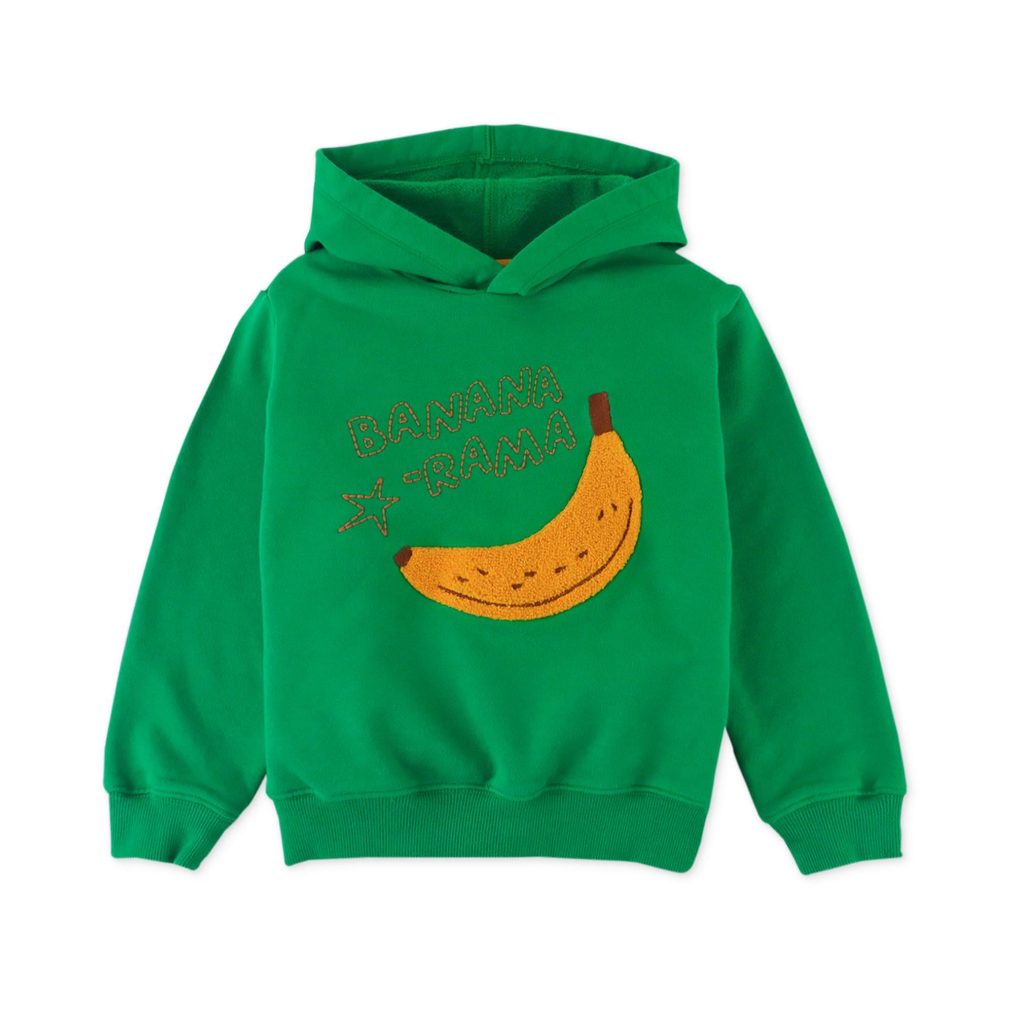 Banana Chenille Applique Jersey Fleece Pullover