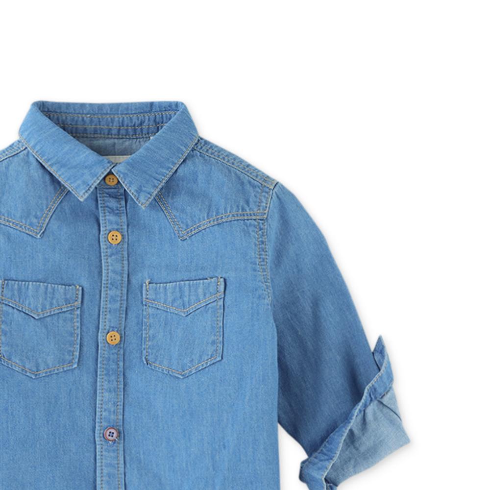 Hang On Banana Western Denim Shirt