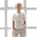 Load image into Gallery viewer, Gingham Polo Shirt
