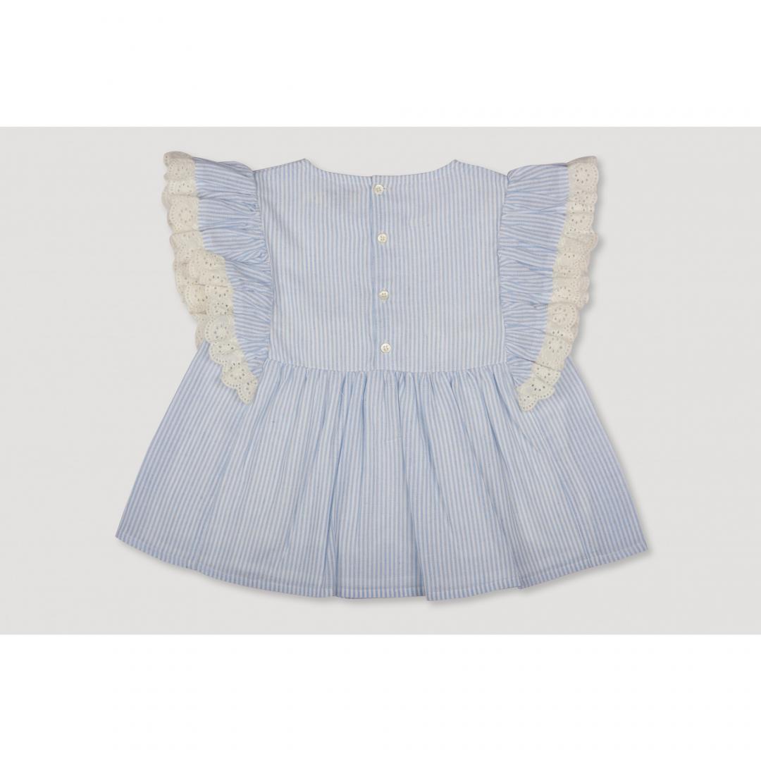 Pinstripe Charlie Blouse