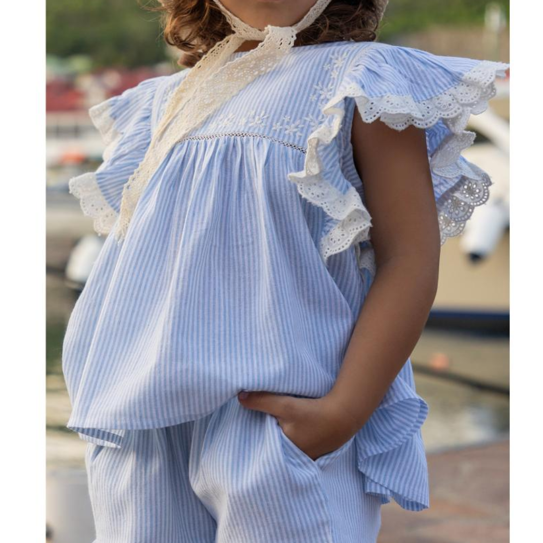 Pinstripe Ambroise Shorts