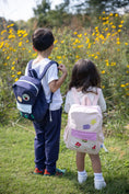 Load image into Gallery viewer, Recycled Materials Flower Backpack
