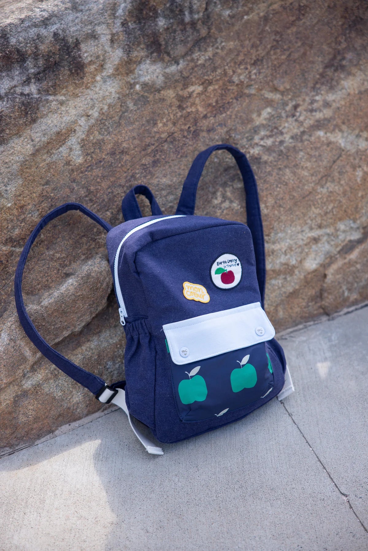 Recycled Materials Apple Backpack