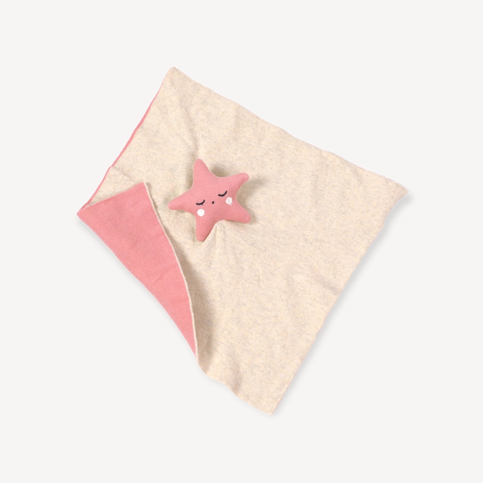 Stars Baby Jacquard Knit Blanket & Lovey Gift SET